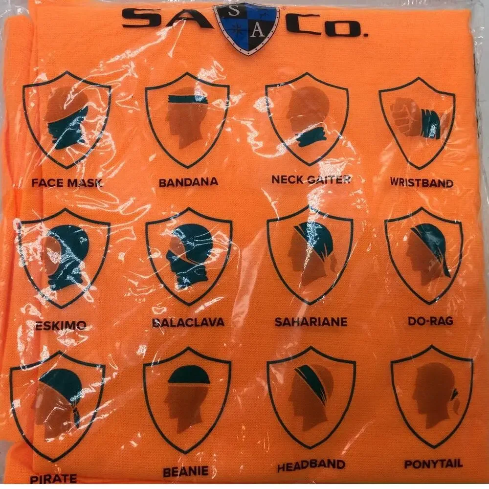 SACO Moisture Wicking UV Protection Gaiter set of 2 NEW